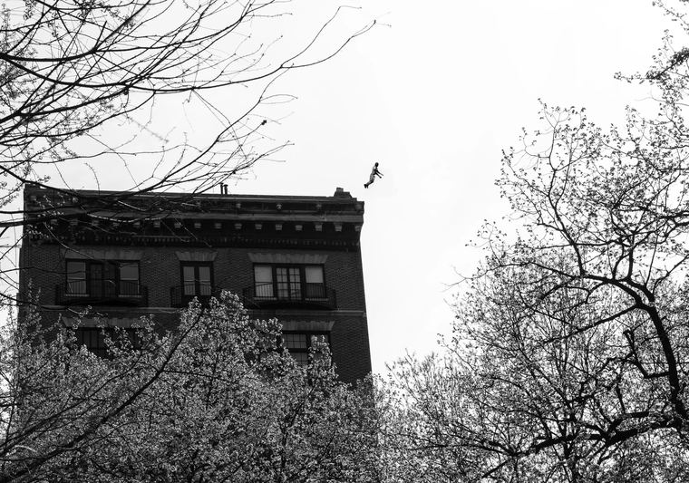 Flying Man, plate 06